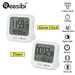 LED Digital Alarm Clock Temperature Calendar Snooze Backlight Clock Electronic Desktop Clocks Battery Alarm Home Travel Clock_voghion.com
