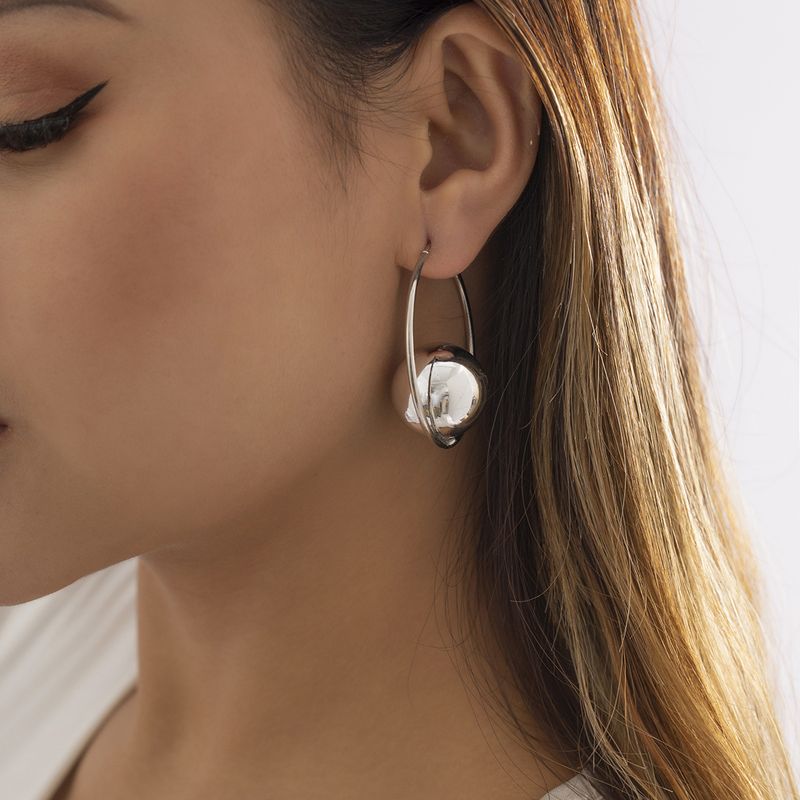 Collane da donna in stile geometrico semplice, con perline personalizzate, catena per clavicola, design di nicchia, colletto aperto, stile cool, collana di perle finte_voghion.com