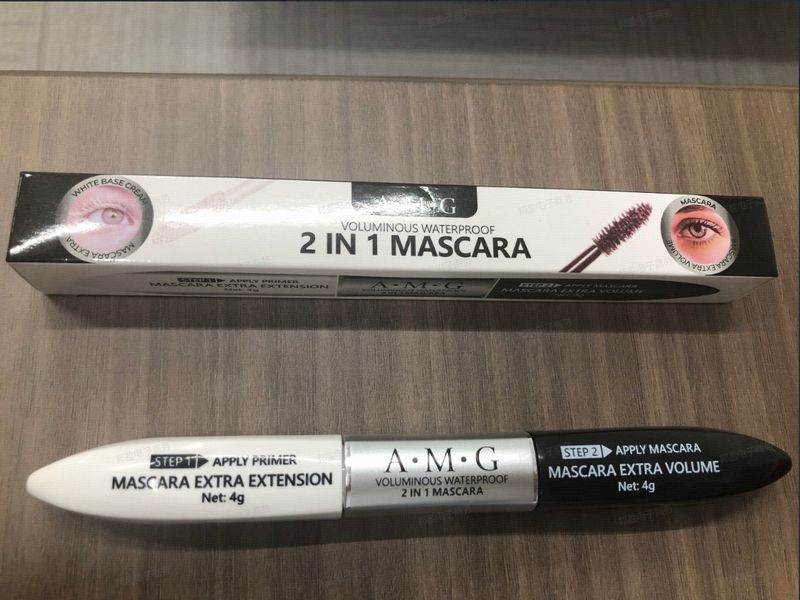 Beauty AMG 2-in-1 Double-Ended Mascara - Waterproof, Curling, Lengthening & Smudge-Proof_voghion.com