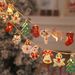 Cross-Border Outdoor Christmas Tree Decoration Santa Claus Atmosphere LED String Lights_voghion.com
