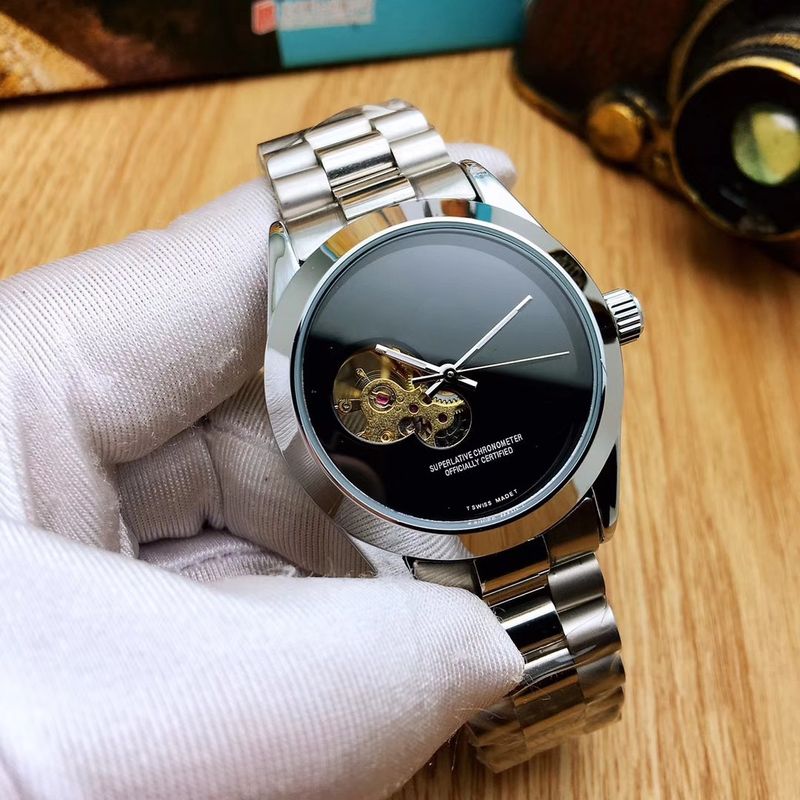R HOME High-end Luxury Brand Business Fashion Boutique Luminous Automatic Mechanical Waterproof Luminous Watch_voghion.com