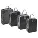 New diamond shaped compressed bag for business travel, classified storage of travel clothing, toiletries set_voghion.com