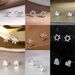 Silver Earrings For Female Students, Niche Simple Design, High-end Earrings, 2023 New Trendy Ins Style Ear Jewelry_voghion.com