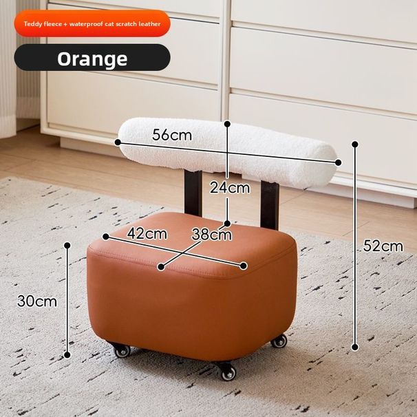 Yoyo Chaussure Changer Salon Créatif Sma Avec Dossier En Bois Massif Canapé Maison Lumière Luxe Multi-usage Mobile Bas_voghion.com