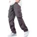 Summer New Men's Cargo Pants Drawstring Multi Pocket Casual Pants_voghion.com