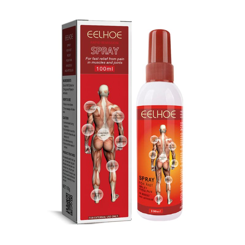 Zorg voor een mooie gewrichtsspraymassage om pijn in de lumbale wervels en kniegewrichten te verlichten_voghion.com