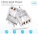UK Plug Type-C PD Fast Charge USB Hub Mains Adapter Wall Charger For IPhone Sams_voghion.com