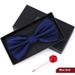 Tie Tie Men's Wedding Groom Groomsman Red Suit Shirt British Brotherhood Korean Bow Women's Gift Box_voghion.com