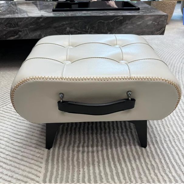 Mobiletto per soggiorno, ingresso, divano, fasciatoio, sgabello, in pelle con zampe di gatto, comodino americano, leggero, di lusso, alla moda, antiscivolo_voghion.com