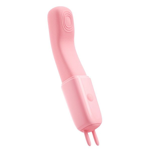 Prodotti sessuali ROSELEX Laures Soft Rabbit Vibratore a dieci frequenze Riscaldamento elettrico Masturbazione femminile Punto G Climax Piccolo e portatile_voghion.com