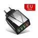 Home Furniture Qc3.0 Multi Port 4usb Fast Charger With Light 5v/9v/12v Travel Charger_voghion.com