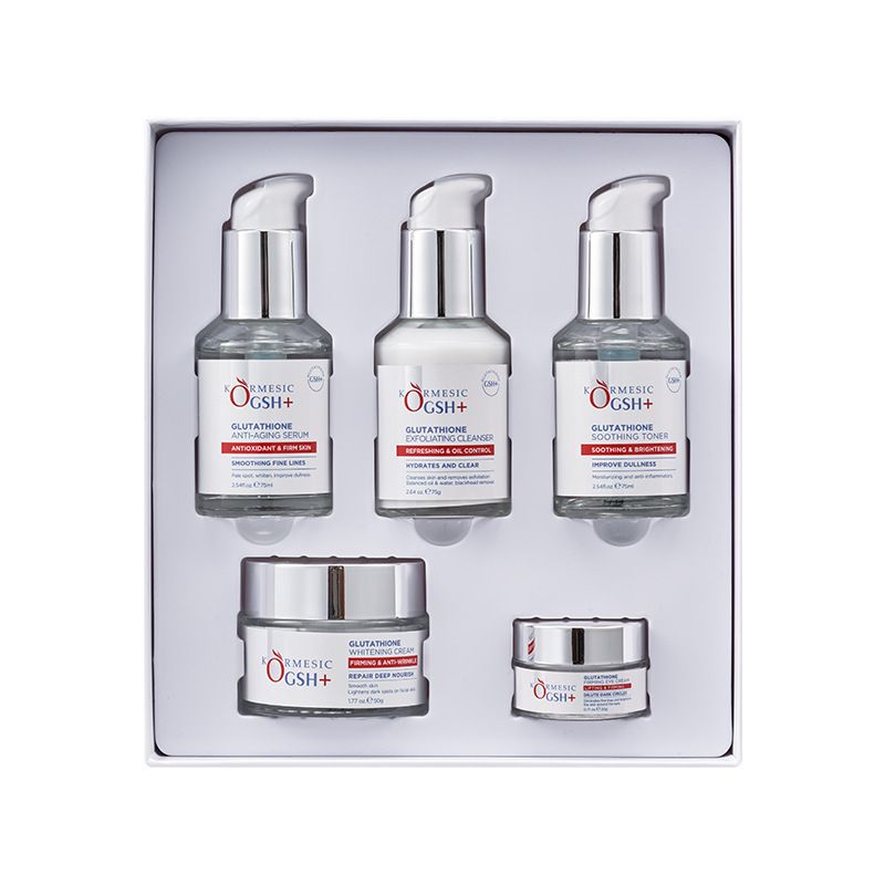 KORMESIC Glutathione Set idratante e nutriente per il viso da cinque pezzi_voghion.com