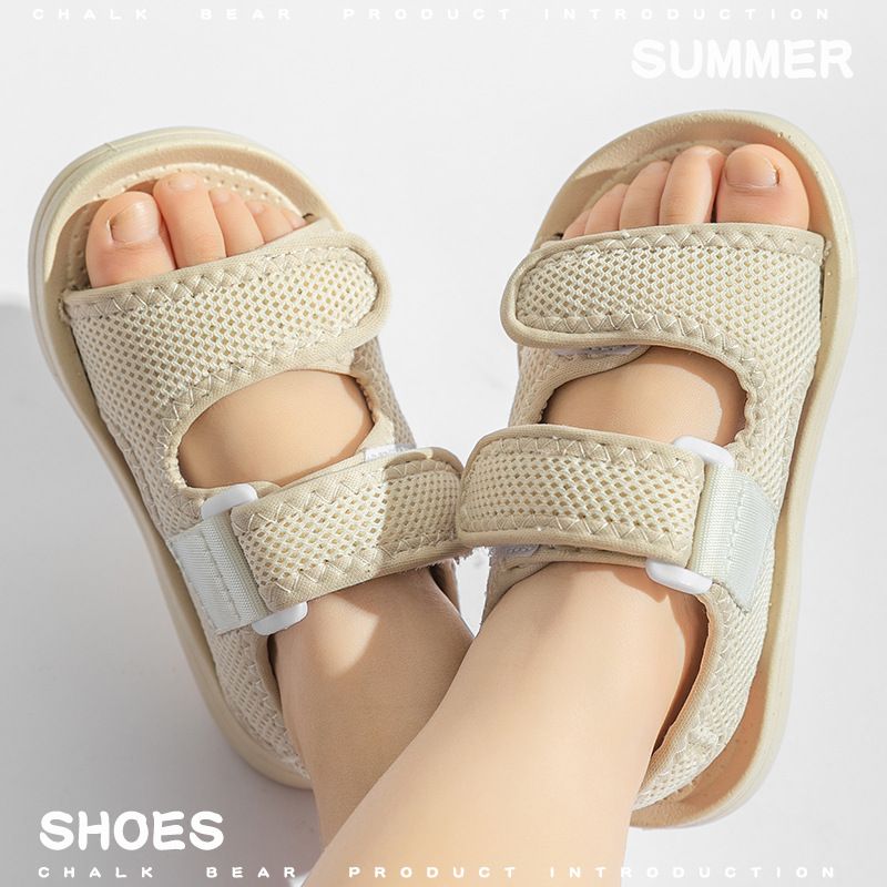 Boys' Summer Kids' Soft-Soled Mesh Outdoor Sandals_voghion.com