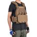 Tactical Vest – Adjustable & Breathable Plate Carrier For Airsoft, Training & Outdoor Survival | Quick-Release Design (Black/OD Green/Multicam, _voghion.com