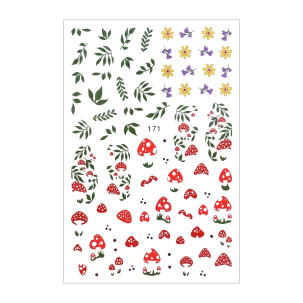 Gelato 3D Torta Nai Art Sticker Bue Eye of Evi Back Snake Sider Decorazione Simpatico fungo Anima ge Poished_voghion.com