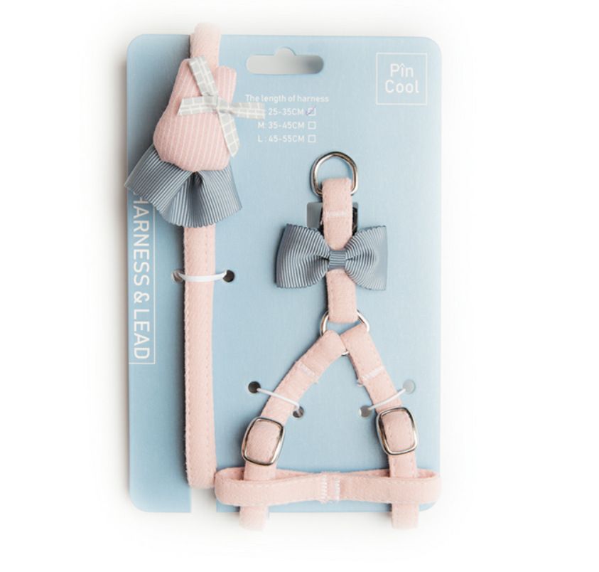 PINCOOL Guinzaglio per cani e gatti in cotone con gonna fatta a mano, anti-smarrimento_voghion.com