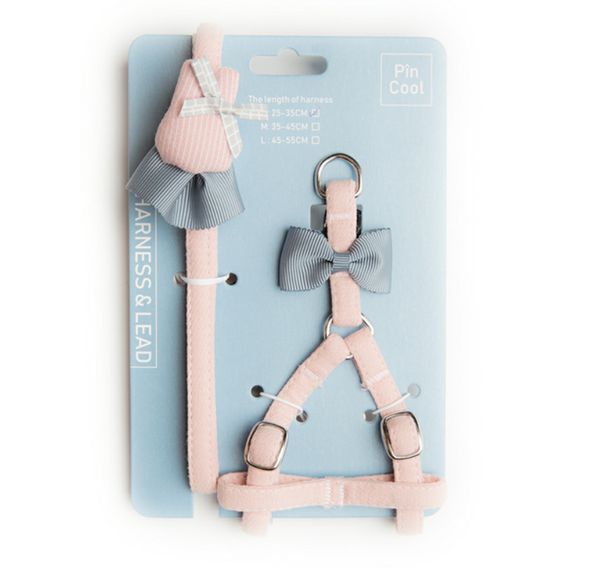 PINCOOL Guinzaglio per cani e gatti in cotone con gonna fatta a mano, anti-smarrimento_voghion.com