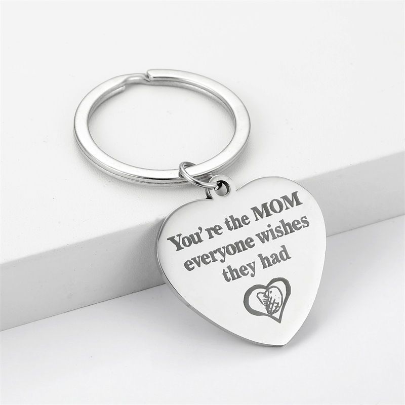 Roostevabast terasest võtmehoidja, armastuse ja õe võtmehoidja, titaanterasest kolleegi ripats, roostevabast terasest silt_voghion.com