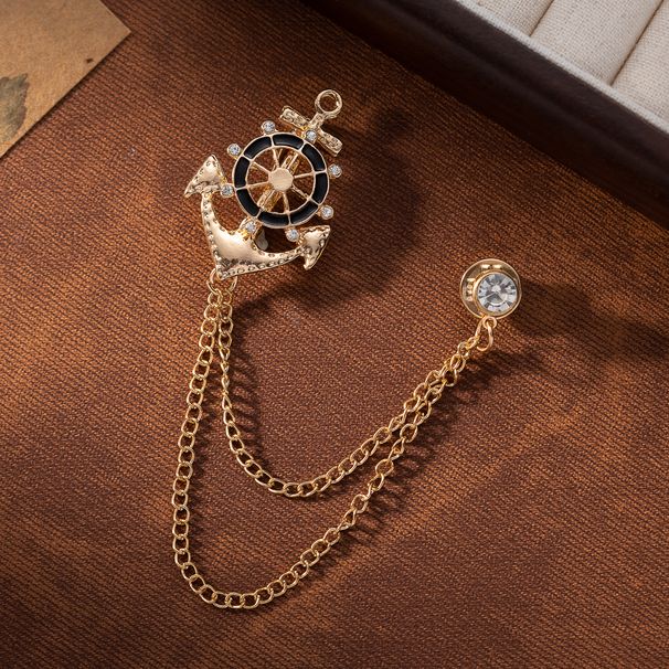 Spilla in lega retrò da uomo e da donna, spilla con distintivo, gioielli da uomo_voghion.com