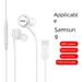 Gäller Samsung AKG Original Headset S10 + In-Ear Note10/20 Mobiltelefon S21/S22u Neutral Typ-C_voghion.com