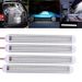 4X 12V 120 LED Car Interior Strip Lights Bar Light Car Van Caravan Boat Home Bus_voghion.com