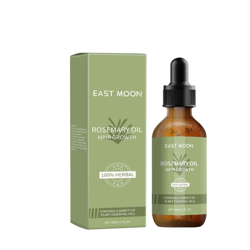 EAST MOON Rosmarin Hoerpfleeg Essentiellt Ueleg, Natierlech nährend Kopfhautpfleeg Reparatur Hoerwurzelen Hydratiséierend an Erweichend Hoer_voghion.com