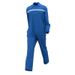 Men's Durable Work Coverall - Flame Resistant, Breathable Polyester Jumpsuit For Welding, Shipyard & Industrial Use (Dark Blue, Orange, Bright Blue)_voghion.com