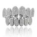 Men And Women's Jewelry Micro Diamond Braces Canines Vampire Teeth_voghion.com