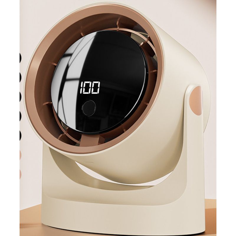 2025 New Model Desktop Digital Display Clip Wall-Mounted Circulating Fan Small Portable Powerful Cooling For Home_voghion.com