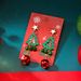 Orecchini pendenti con campanella di albero di Natale, design geometrico creativo dei cartoni animati, per le donne_voghion.com