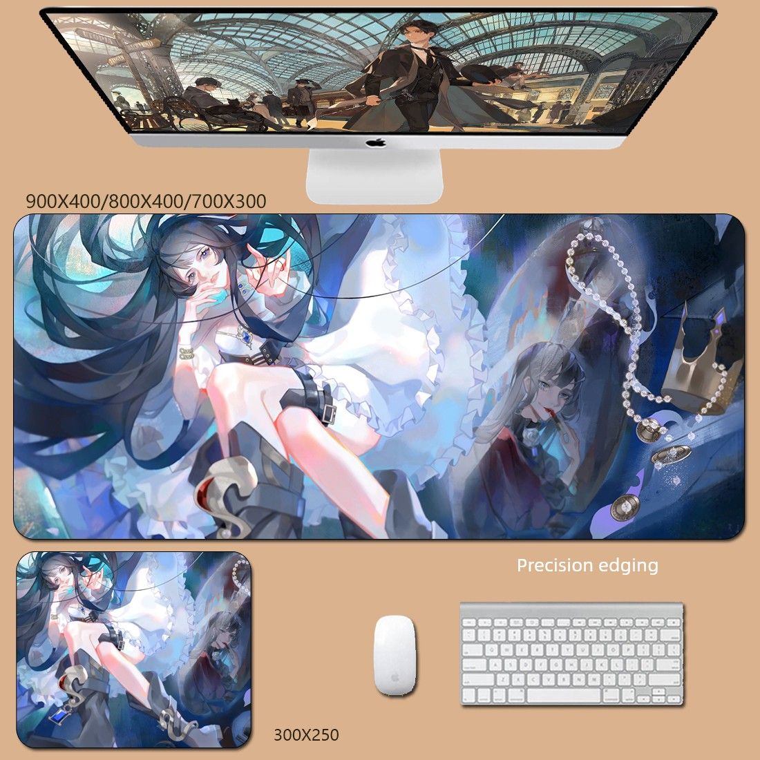 Nepobjediva kvaliteta Mysterious Master Peripheral podloga za miša Clain Audrey Delic Gardelia Dunn podloga za tipkovnicu računala_voghion.com