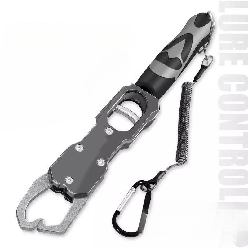 Device With Scale Aluminum Alloy Catcher Multi-Functional Large Fish Control Clamp Lure Pliers_voghion.com