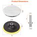 Polishing Buffing Set Mop Plush Wheels Polisher With 6in For 5Pcs Screw Pads Adapter Buffing Car Waxing Drill Car Drill M14_voghion.com