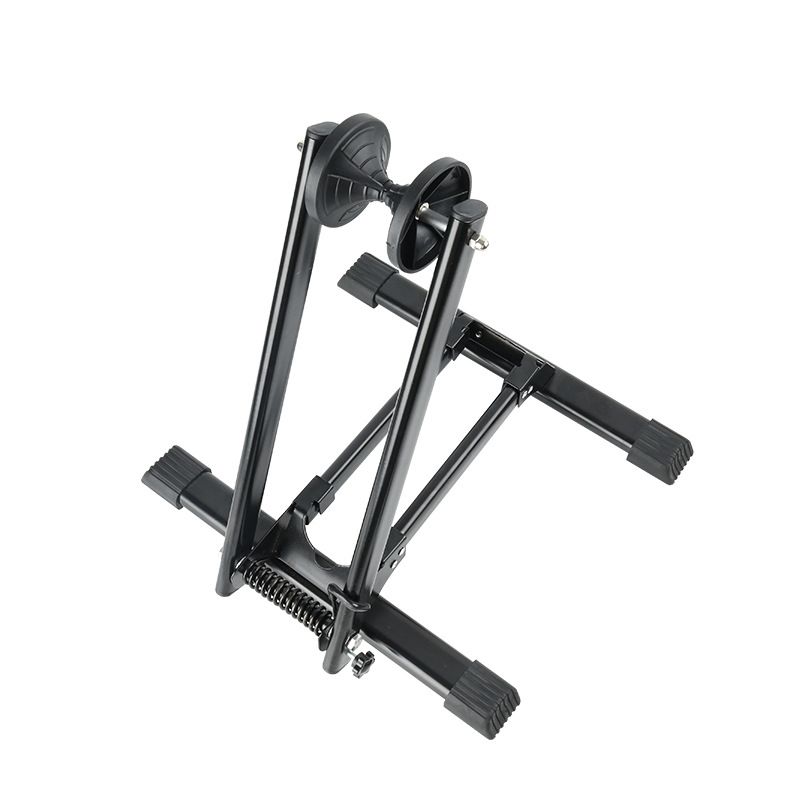 Bicycle folding parking mountain bike portable maintenance support display rack, riding accessories_voghion.com