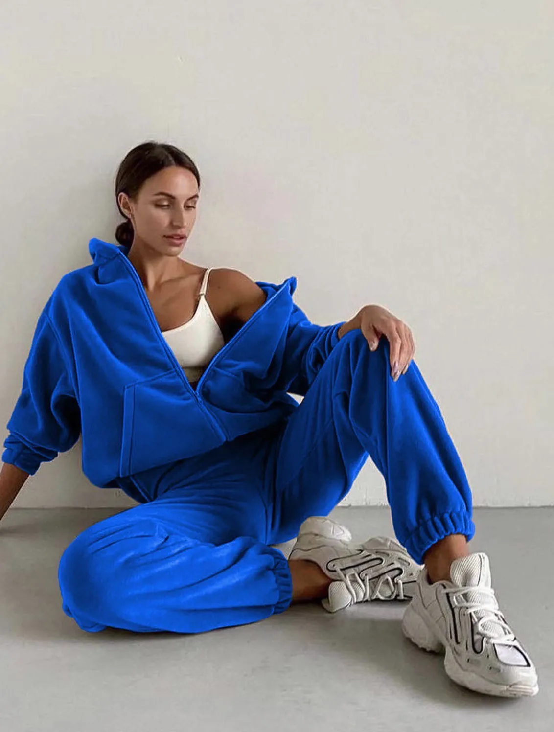 Women's Clothing new fashion sports and leisure sweatshirt suit_voghion.com