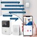 Tuya Smart WiFi Video Drahtlose Türklingel Mit HD Kamera Infrarot Nachtsicht Intercom Home Smart Willkommen Kamera Tür Glocke_voghion.com