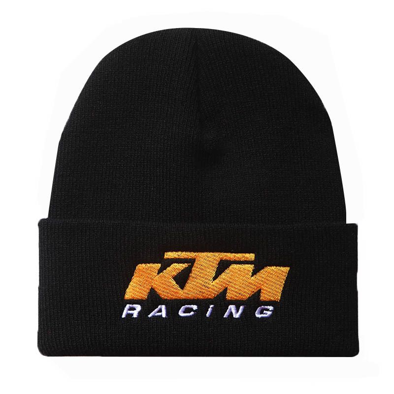 Heren en dames nieuwe herfst en winter Ktm geborduurde gebreide muts Racing trui hiphophoed wollen hoed koude hoed_voghion.com