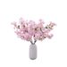 Künstliche und getrocknete Blumen Sakura Papier 3 Gabeln Sakura Künstliche Blumen Künstliche Blumen Hersteller Home Dekoration_voghion.com