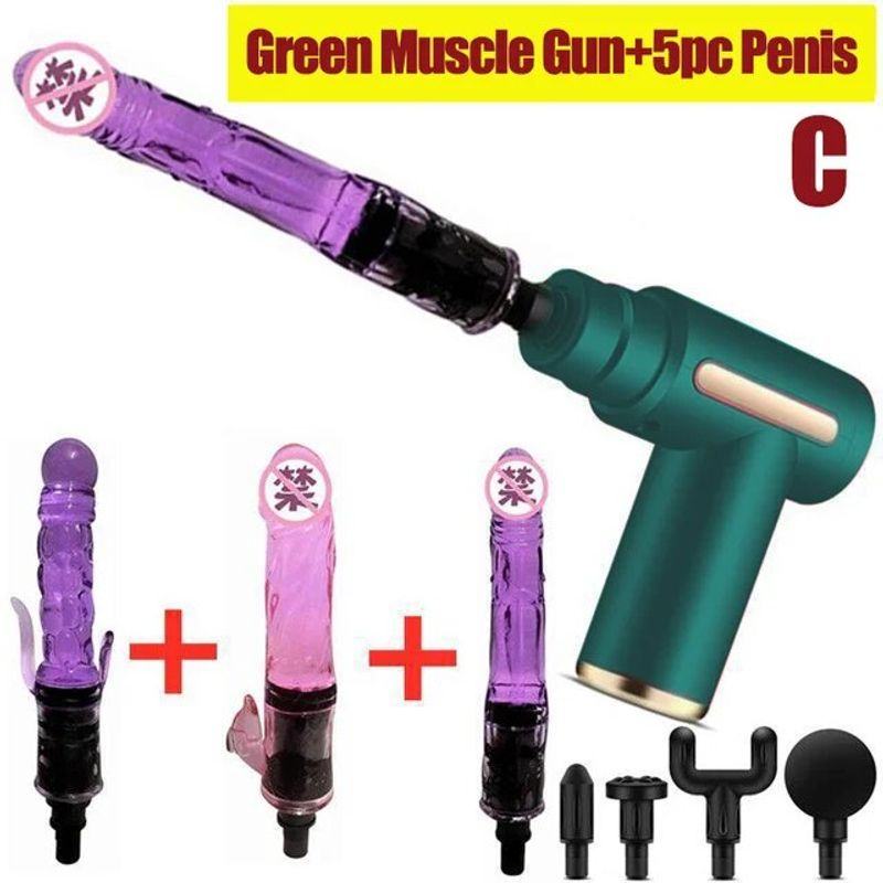 Pistolet de massage à LED Vibromasseur Jouets sexuels pour femmes Machine sexuelle automatique Stimulation clitoridienne Jouets sexy pour couples Vibromasseur gode 18_voghion.com