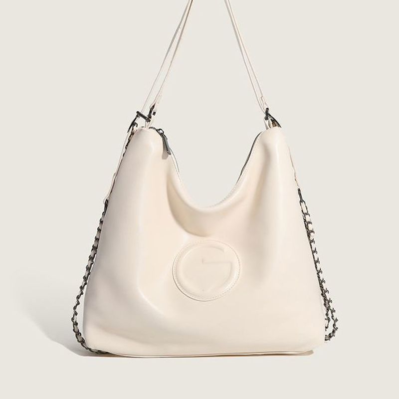 Zachte leren handtas voor dames 2025 herfst nieuwe niche grote capaciteit high-end tas ketting rugzak mode honderd eenvoudig casual dagelijks_voghion.com