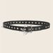 New Women's Rivet Five-Pointed Star Multi-Hole Personality Decoration Korean Style Versatile Pin Buckle Waist Trendy_voghion.com