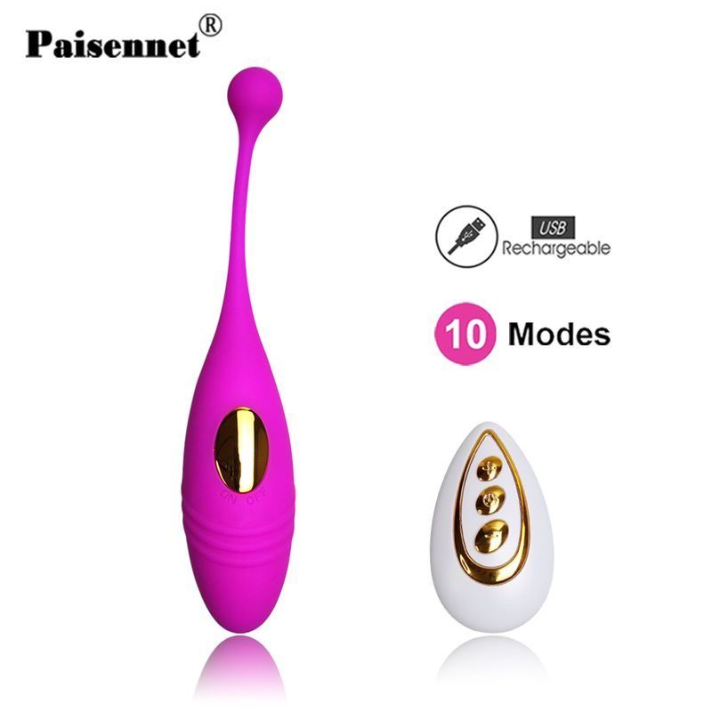 Fernbedienung Vibrator 10 Modi Wireless Vibrat USB Lade Höschen Vibrierende Bälle G-punkt Stimulator Erwachsene Sex Spielzeug_voghion.com