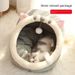 Semi Closed Cute Cat Nest Four Season Universal Internet Celebrity Cat Nest Dog Nest Winter Warm Dog Nest Pet Nest_voghion.com