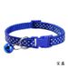 Little White Cat 1.0 Pet Dog Patch Bell Polka Dot Collar_voghion.com