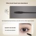 Black Waterproof For Eyes, Fine Brush Head, No Smudging_voghion.com