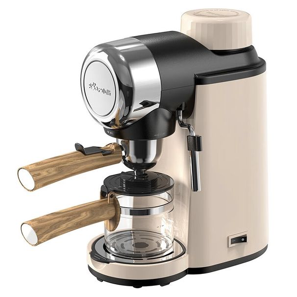 Bear Machine KFJ-A02R2 Kleine italienische/amerikanische Kaffeemaschine für Zuhause und Büro_voghion.com