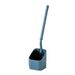 Toilettenbürstenset mit Halter – Flexible, weiche Borsten, langer Griff für gründliche Reinigung (Weiß/Blau/Grau, 1er-Pack oder Set mit Sockel)_voghion.com