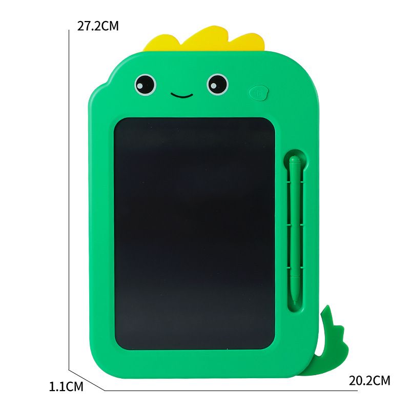 LCD Writing Tablet For Kids - Colorful Drawing & Doodle Board With Erasable Function, Fun Cartoon Designs_voghion.com