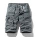 Herrenbekleidung Herren Sommer Neue Reißverschluss Multi Pocket Trendy Retro Workwear Shorts_voghion.com