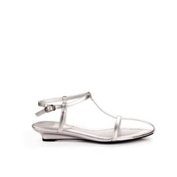 Sheepskin Edition~Pointed Simple Flat For Women With Cross And Open Toes, Sexy Beach, Niche Design, Sandals Trendy_voghion.com